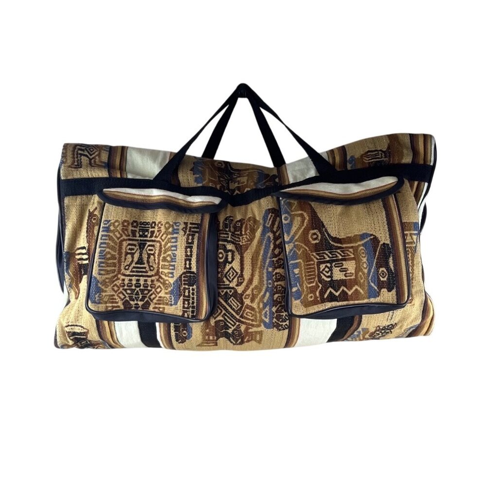 Handcrafted Peruvian Native Shoulder Strap & Mult… - image 2